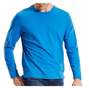 เสื้อเชิ้ตแขนยาวสำหรับผู้ชายเสื้อแขนยาวผ้าคอตตอนสั่งตัดตามแบบเรียบ - Product Image 2