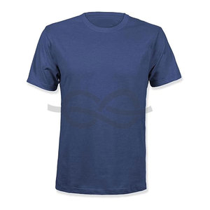 เสื้อยืดผู้ชายคอตตอนผสมโพลีเอสเตอร์ทรงปกติ หนานุ่ม สไตล์วินเทจ เรียบง่าย สตรีทแวร์ คอกลม ทอเนื้อผ้าระบายอากาศดี ซักย้อมสีแบบแอซิดวอช  ขายส่ง - Product Image 1
