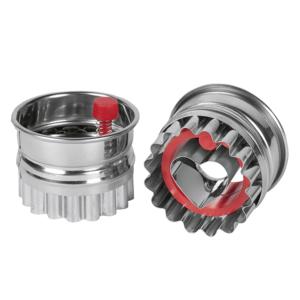 WESTMARK Pack of 6 Linzer 'Heart' <b>Cookie</b> Cutter for Creating Elegant Linzer Tarts and Decorative Heart Shaped <b>Cookies</b> - Product Image 1