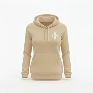 Sudadera con Capucha Personalizada de Alta Calidad para Mujer, 100% Algodón, Felpa, 300g, Secado Rápido, Transpirable, Informal de Invierno, OEM - Product Image 1