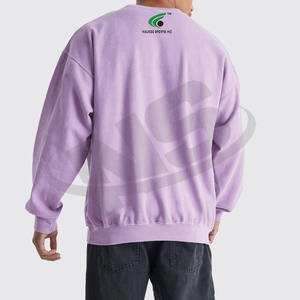 Sudadera de mezcla de algodón básico Premium para hombre, traje liso suelto, ropa de invierno personalizable, sudaderas de proveedor de Pakistán - Product Image 2