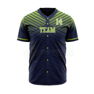 Uniformes de Béisbol y Sóftbol Personalizables de Alta Calidad al Mejor Precio, 100% Poliéster, Nueva Llegada, Secado Rápido, Transpirables, Color Personalizado - Product Image 3