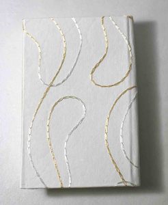 สมุดบันทึกประจำวันทำจากผ้าฝ้ายทำมือทำจากกระดาษ - Product Image 4