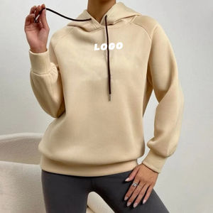 Sudadera Holgada Informal de Invierno para Mujer con Interior de Felpa Cálida 100% Algodón, Corte Holgado para Salidas Diarias Cómodas - Product Image 1