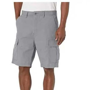 Pantalones cortos de alta calidad para hombre, pantalones Cargo, pantalones cortos con bolsillo lateral sólido, cintura elástica para hombre, transpirables, a la venta, pantalones cortos para hombre - Product Image 4