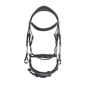 Bridon et licol de haute qualité de style anglais, fabriqués en cuir résistant, parfaits pour l'équitation en plein air et au quotidien. - Product Image 1