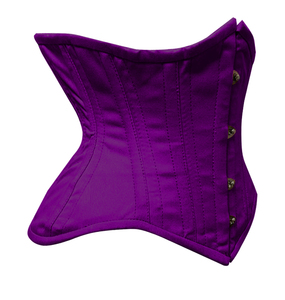 Steel Boned <b>Corset</b> for Waist Training | Sexy Ivory Bustier Top - Product Image 2