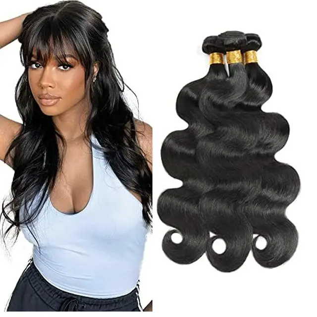 Raw Unprocessed Indian Human Hair Loose Wave Design Hair Extensions At Wholesale Factory Best Price Hair