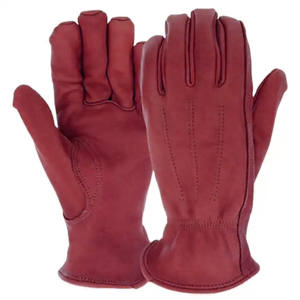 ถุงมือขับรถหนังแท้คุณภาพสูง ระบายอากาศได้ดี ทนทานต่อความร้อนและการเสียดสี พร้อมคุณสมบัติสะท้อนแสงเพื่อความปลอดภัย - Product Image 5