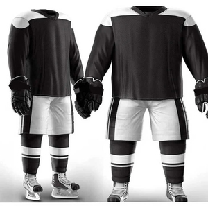 New Arrival Ice Hockey Uniform 100% Polyester Anti-Bacterial Breathable Customizable High Quality Unisex Adult OEM Service - Product Image 4