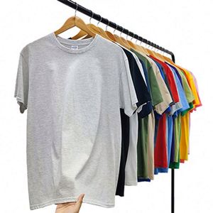 เสื้อยืดผ้าคอตตอนทรงหลวมสำหรับผู้ชายเสื้อยืดผ้าคอตตอนทรงหลวมเข้ารูปบ็อกซี่สำหรับผู้ชาย - Product Image 1