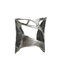 Bracelet en cuivre mexicain patiné de 1995, bijoux de mode pour femmes, minimaliste, réglable, bracelet ouvert en cuivre, bracelet en alliage - Product Image 3