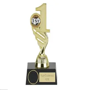 Winners Gold Memento Award Trophy Gold Plated Customized Style Trophy Decorative Hot Selling First Prize Award Trophy Wholesale