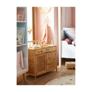 ชุดของเล่นหวายธรรมชาติของเล่นเพื่อการศึกษาสำหรับเด็กตกแต่งบ้าน - Product Image 4