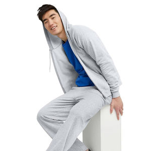 Sweats à capuche zippés personnalisés pour hommes Vêtements de sport de qualité supérieure Streetwear Mode décontractée Vente en gros - Product Image 6