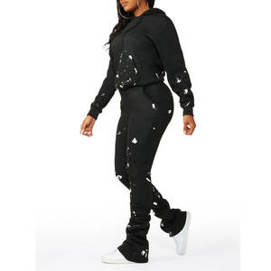 Ensemble de survêtement d'hiver éco-responsable ROCKSTAR ORIGINAL Holloway Pull Super Stacked pour homme, 100 % coton, avec deux poches obliques, pour l'entraînement - Product Image 3