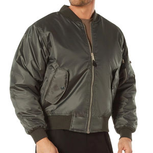 Vestes coupe-vent pour hommes, vestes bomber personnalisées, imperméables, en gros, manteaux décontractés pour hommes avec couleurs personnalisées - Product Image 2