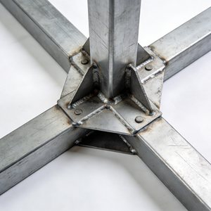 Placas Base Soldadas a Medida y Conexiones de Columnas de Acero Estructural de Bajo Contenido de Carbono, Fabricadas en Vietnam, Usando la Técnica SMAW, Según Diseño - Product Image 3