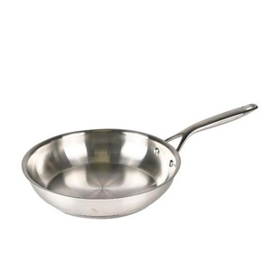 Factory Customized Modern Eco-Friendly Food Grade Stainless Steel Frying <b>Pan</b> Set Stainless Steel <b>Handle</b> for Home Restaurant Use - Product Image 1