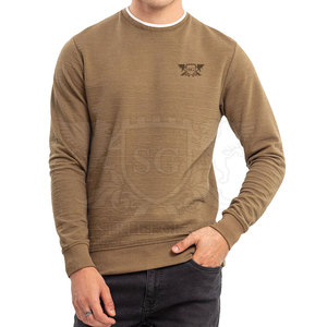 เสื้อสเวตเตอร์ระบายอากาศของผู้ชายผ้าฟลีซไซส์ XS สำหรับฤดูหนาวออกแบบลายสีพื้น - Product Image 1