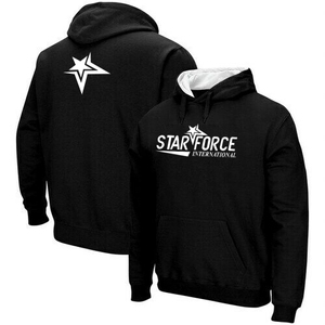 Femmes surdimensionné 100% Polyester tissé Streetwear à capuche poids lourd coupe ample respirant personnalisé paillettes Badge lavage à l'acide hiver - Product Image 6