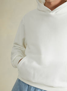 Sweat à capuche surdimensionné pour homme, coupe ample, fabriqué en molleton 100% coton lourd, offrant un style à épaules tombantes et un confort durable - Product Image 5