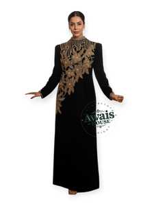 Traditionnel grande taille Caftan Abaya Robe femmes islamique modeste porter étage longueur à manches longues Robe de prière mariage Eid Ramadan - Product Image 5