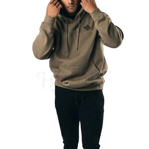 Sweat à capuche surdimensionné à coupe ample, luxe personnalisé, 400 g/m², 500 g/m², épaules tombantes, sweats à capuche surdimensionnés pour hommes, lourds et respirants - Product Image 5