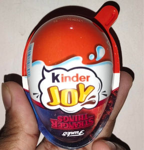 High Quality Kinder Joy Stranger Things Edition Chocolate <b>Eggs</b> 3x20g Licensed <b>Surprise</b> <b>Toy</b> Candy Gift Pack for Kids & Fans - Product Image 3