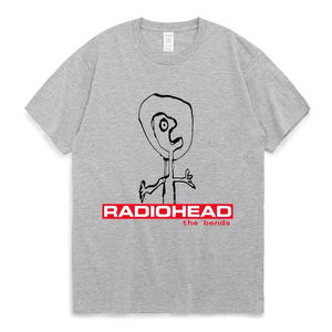 T-shirts pour hommes avec graphismes de Radiohead The Bends, style vintage des années 90, punk, hip-hop, manches courtes, streetwear, t-shirt pour hommes - Product Image 5