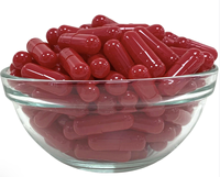 Capsules vides personnalisées en pullulan, couleur transparente, en HPMC végétal, rigides et creuses, pour la production de compléments alimentaires (vente en gros)