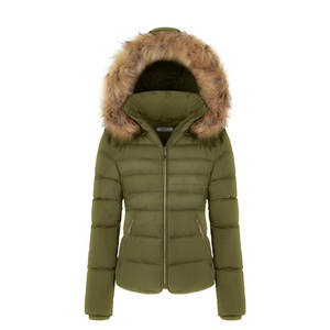 Manteau en fausse fourrure à capuche tendance pour femmes 2025, veste d'hiver tendance pour femmes, veste décontractée en fausse fourrure à capuche pour femmes - Product Image 1