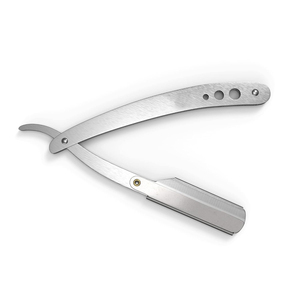 Rasoir de barbier à bord droit pour rasage de près Rasoir à lame droite professionnel pour kit de rasoir droit pour hommes - Product Image 6
