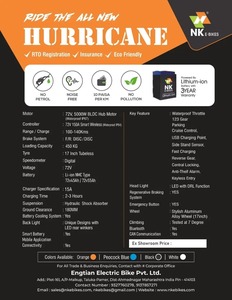 จักรยานเสือหมอบไฟฟ้า750W ประสิทธิภาพสูงสำหรับผู้ใหญ่48V แบตเตอรี่ลิเธียม12Ah 28 "ดิสก์เบรกคู่50-80กม. ช่วง5000W 72V เหล็ก - Product Image 4