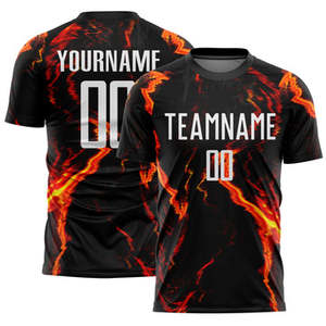 เสื้อฟุตบอลเอเพ็กซ์ประสิทธิภาพสูง 220 GSM โพลีเอสเตอร์ ผู้ผลิตชุดฟุตบอลแบบซับลิเมชั่น - Product Image 4