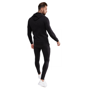 Sweat-shirt et pantalon en coton classique haut de survêtement complet avec pantalon à cordon réglable pour hommes et femmes - Product Image 6