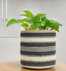 Cesta de maceta de yute de lujo hecha a mano de alta calidad para decoración del hogar nueva colección diferentes cestas de almacenamiento para cocina Baño - Product Image 6