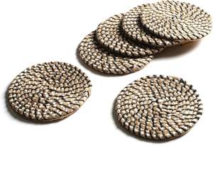 Tapis de service et tampons de thé et de café en jute naturel classique élégant pour la décoration intérieure, la salle à manger de mariage Fabricant artisanal - Product Image 6