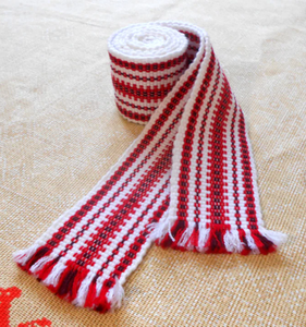 colorful Slavic Woven <b>Belt</b> Handmade <b>Boho</b> Traditional Ukrainian Wool <b>Belt</b> Ethnic Folk Woven Sash for Men & Women - Product Image 3