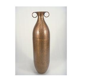 Iron Modern Antique Metal Handmade <b>Copper</b> Hammered <b>Vase</b> - Product Image 2