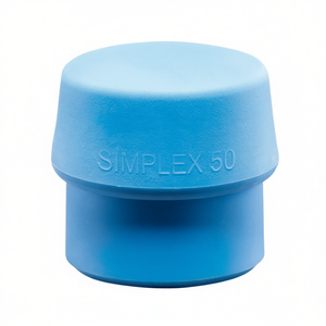 SIMPLEX Marteau à percussion à tête souple en TPE bleu et blanc de 30 mm - Product Image 3