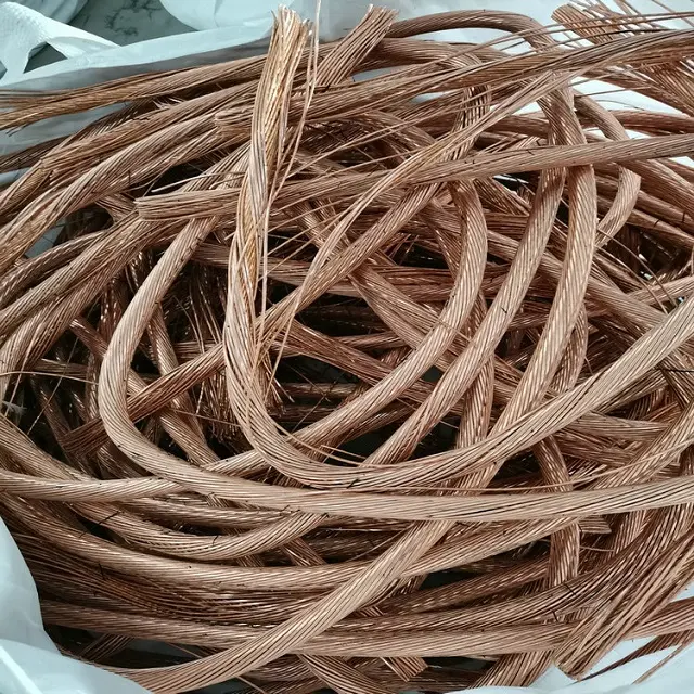 Débris de fil de cuivre Millberry/Débris de fil de cuivre 99.99% à vendre Grade «A»