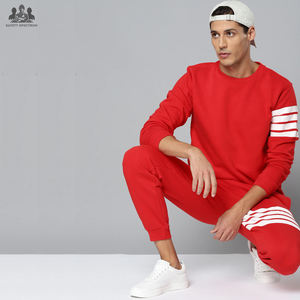 Conjunto Deportivo Informal de Invierno para Hombre |   Conjunto de Ropa Informal Ecológica 100% Algodón |   Fabricante Mayorista de Telas Suaves al Tacto - Product Image 4