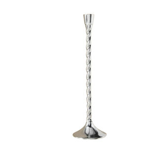Elegante Portavelas de Aluminio Dorado con Detalles de Cuentas, Candelabro Clásico Grande para Decoración del Hogar, Eventos, Ecológico y Duradero - Product Image 4