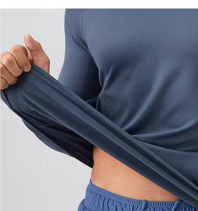 Sudadera con Capucha para Hombre, Otoño, Diseño Sólido, con Bolsillos, Cuello Redondo, Tallas Grandes - Product Image 5