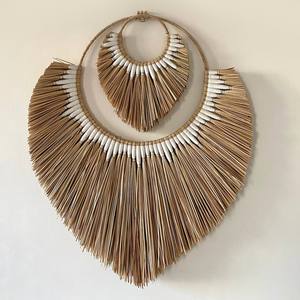 Seagrass <b>walls</b> centerpiece cheap price decorative items for home <b>natural</b> sea grass <b>wall</b> hanging - Product Image 6