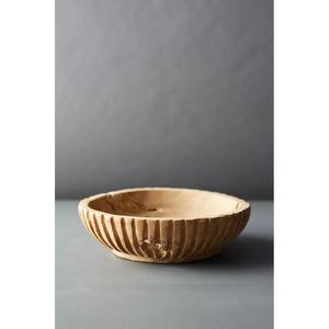 Custom Print Polished Acacia Wood Serving Bowl Natural Crafts OEM Customized Eco-Friendly Decorative Fruits Display Dish - Product Image 5