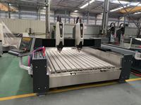 Máquina de Grabado CNC de 3 Ejes para Piedra, Gran Formato 3000x1500mm, Grabador de Relieve para Granito y Mármol, para Lápidas, Encimeras y Paneles de Pared