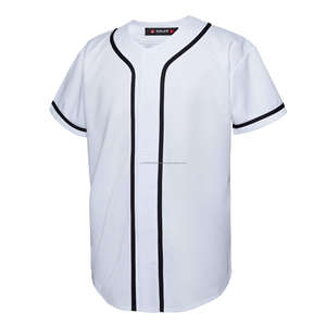 Throwback Button Down Baseball Jersey for <b>Men</b> Youth Casual <b>Shirts</b> Solid Short Sleeve Japanese Active Team Sports Uniform - Product Image 1