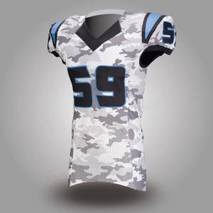 2024 Nuevas llegadas Camisetas de fútbol americano al por mayor Precios bajos Camisetas de fútbol americano sublimadas personalizadas - Product Image 3